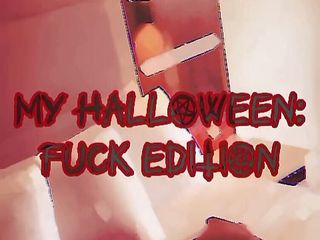Stilesbhalifa1: Sexo de Halloween: Stilesbhalifa caliente interracial trío de Halloween