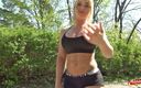 German Scout: German Scout - Female Muscled German Girl Fitness Maus Gets Amateur...