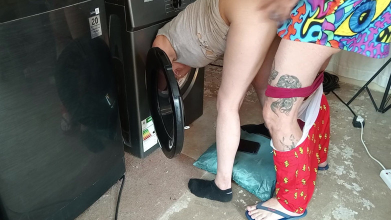 Bigjoefuckalott: He Said He Socks Was in the Tumble Dryer