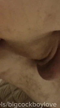 I Shaved Sissy's Ass and Fucked Her with a Thick Dick Until Sperm Squirted Out.