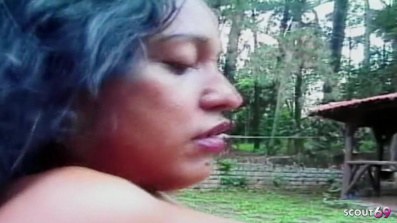 Shemale TS Collection: Femei transsexuale latino sunt futute în cur de sex în patru în aer...