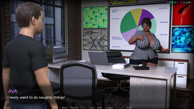 Porny Games: Plus dimensione tabù di Chaixas - il sindaco vuole un cazzo 6