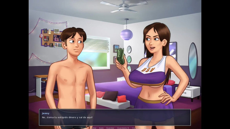 HotSummer117: Summertime Saga Cap 6 - Berkongkek dengan awek kamera untuk peminatnya