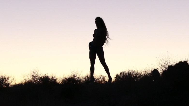 Pervy Studio: Sunset body posing