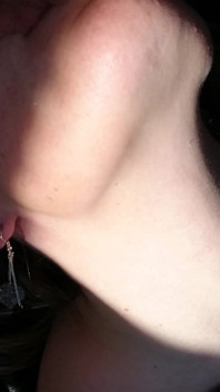 Good Ball Eater Gets Her Testicles Placed on Her Eyes
