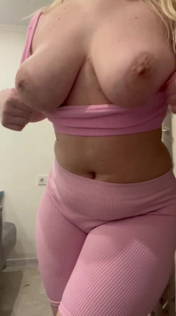 Some MILF Big Tits in Gym Outfit