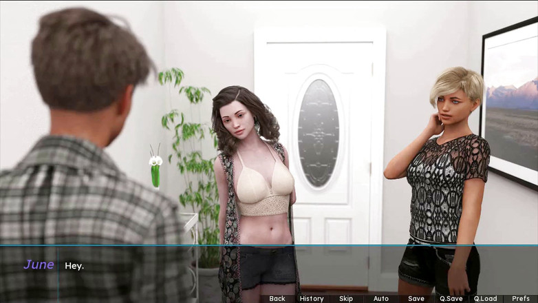 Visual Novels: Summer scent part 18 (गर्लफ्रेंड रूट)