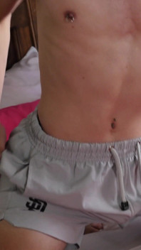 Latino Twink Shows off His Braces, Tight Ass & Big Dick During His Casting
