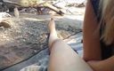 Sarina Havok: Kinky Hikers Beach Blowjob