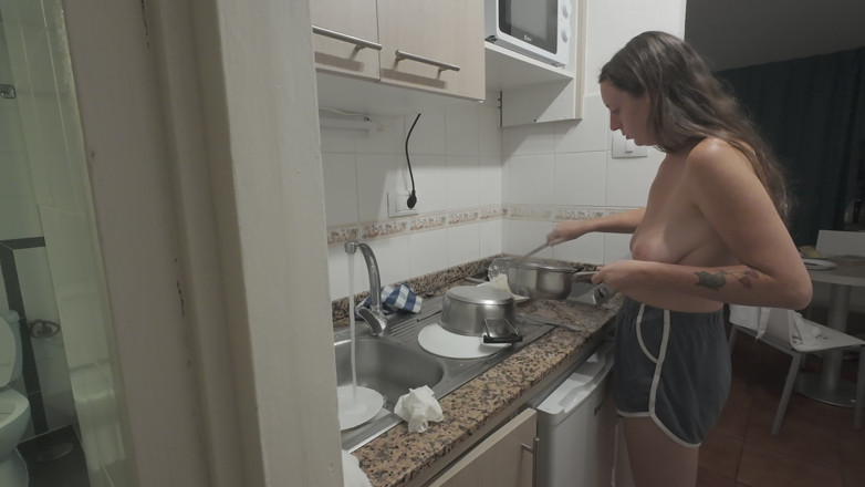 ScottishSweetie: Nevlastní Dcera Vaří Večeři S Nevlastním Otcem, Věci Se Začnou...