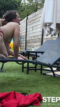 Secretly Gets Fucked by Stephaneprodx by the Pool