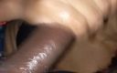 Mangacaribe: Young Wife Sucks Huge Cock of Husband's African Roommates