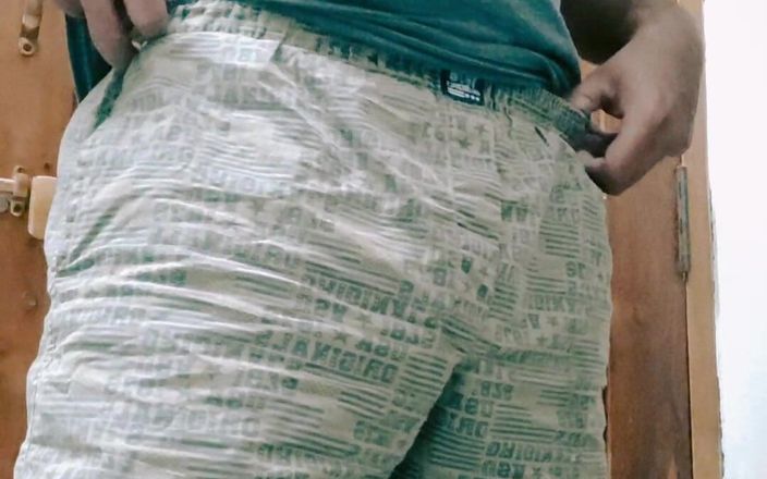 Hairy ass: Desi Nieobrzeżony chudy czarny gruby kutas