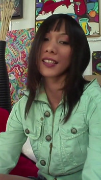 Horny Asian Rides Cock and Gets Cum on Her Belly