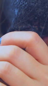 Sensual Mouth Game with Masked Latina - HD Close-up