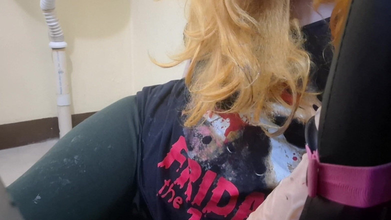 fermerino: सुनहरे बालों वाली बड़ी गांड वाली ट्रांस गर्ल की गांड चुदाई और चूत में ढेर सारा वीर्य