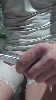 Good Morning Bathroom Wetlook After Wet Cum