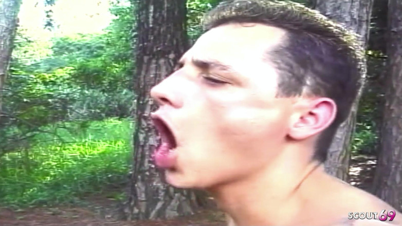 Shemale TS Collection: Cara recebe sua primeira foda anal com travesti com tesão