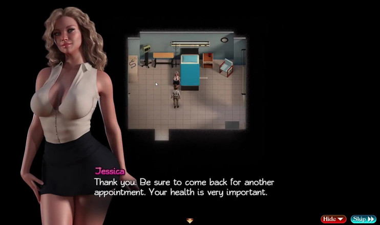 LewdArcade: สมบัติของเกมเย็ดโบนัส Nadia [ตอน 01] เกมโป๊เปลือย [18+] เกมโป๊