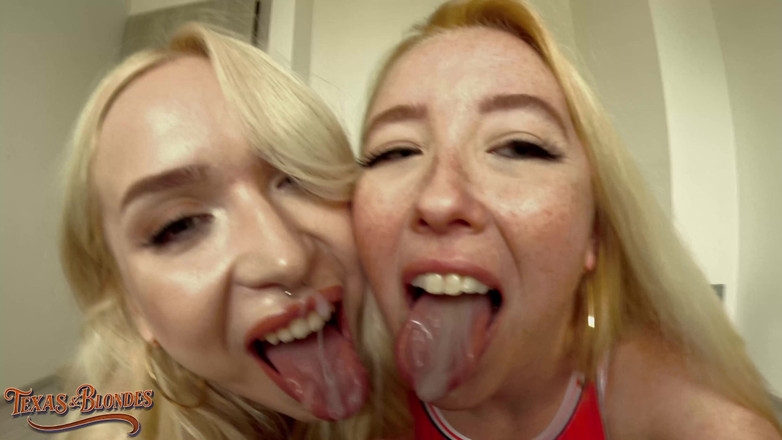 Texas and blondes: Cz Muse Feeds with Blonde Stunners Samantha Rone &amp; Vera Jarw!
