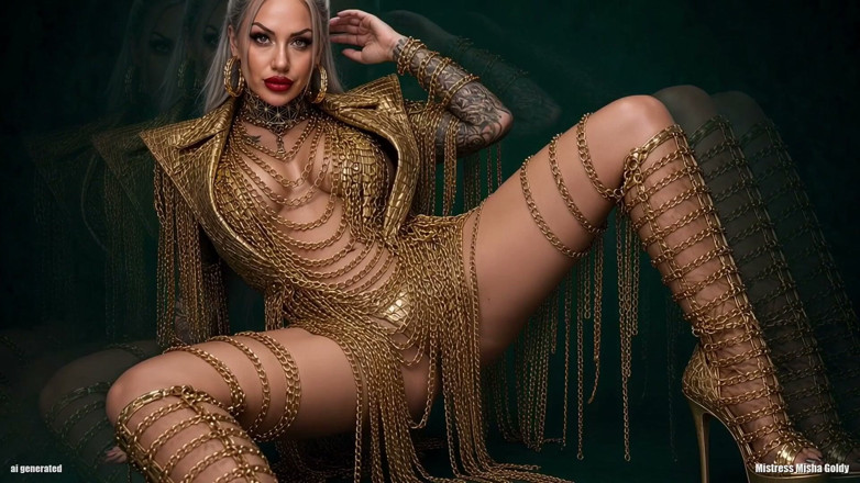 Goddess Misha Goldy: मेरी एड़ी से कुचल दिया गया