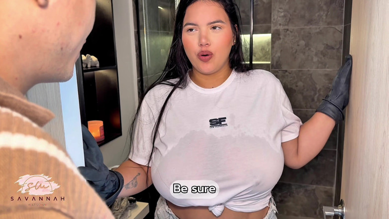 Savannah Watson: 상사와 열정적인 섹스를 즐기는 거유 라틴계녀 메이드 - Savannah Watson