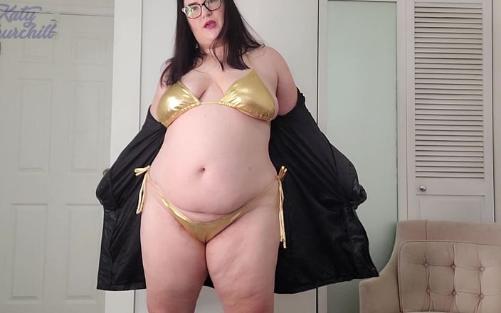 Katy Churchill: Chanterende bbw plagen en ontkenning fantasie