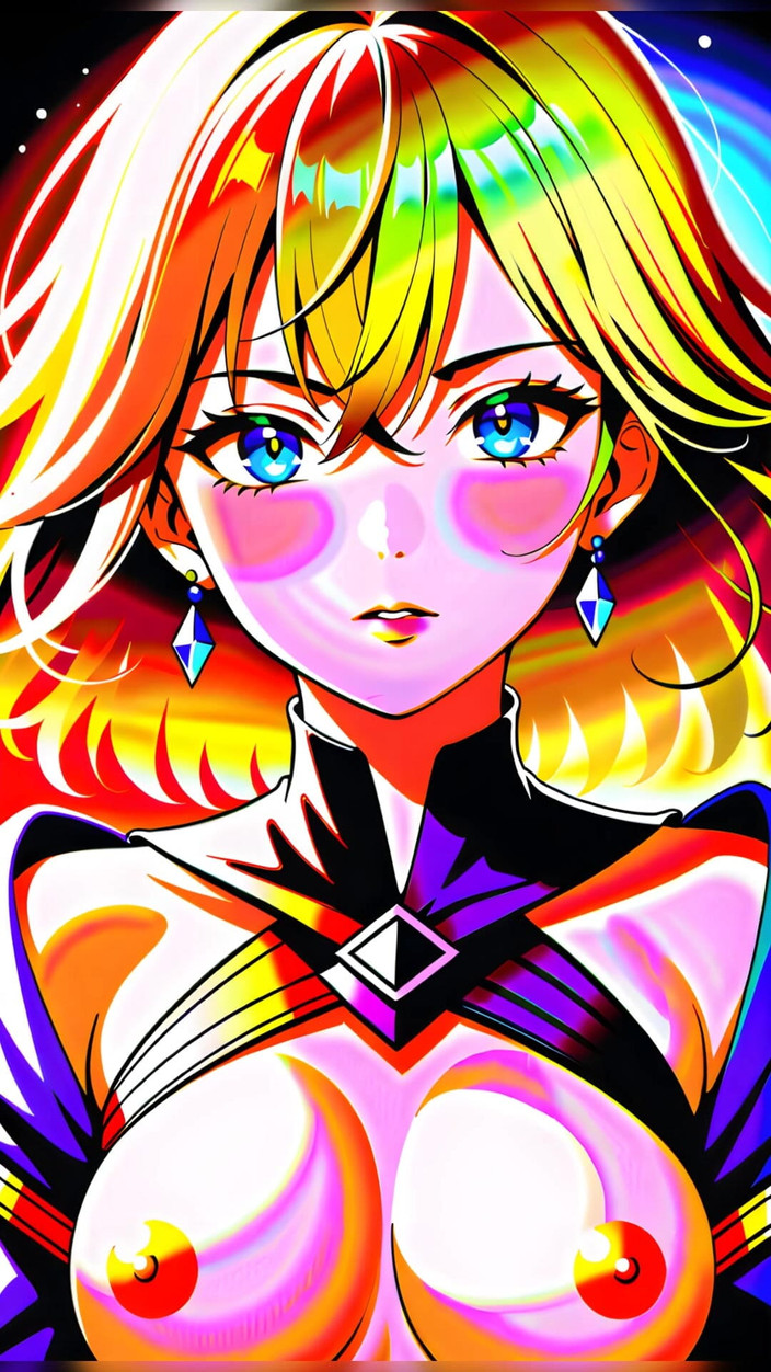 LustRender: Radiant Skystar - NSFW nadějná superhrdina Ai Slideshow