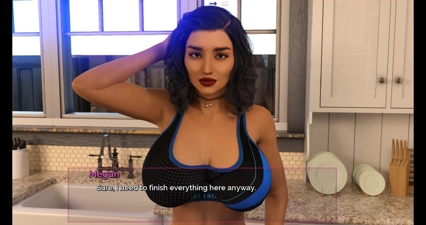 Visual Novels: Заткнуться и потанцевать - часть 31 - дрочит его хуй под столом