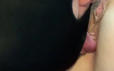 Angel Sky69: Her boyfriend rimming her with passion