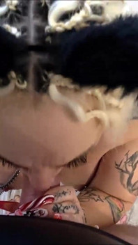 Blonde Sex and BDSM Slave Used as a Sperm Tank
