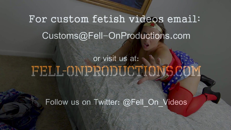 Fell-on Productions: Madisin Lee em fucking bound big booty superheroine