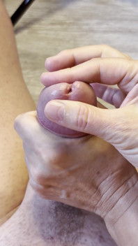 Plug Finger in Urethra and I Gently Bring My Stepson to Orgasm