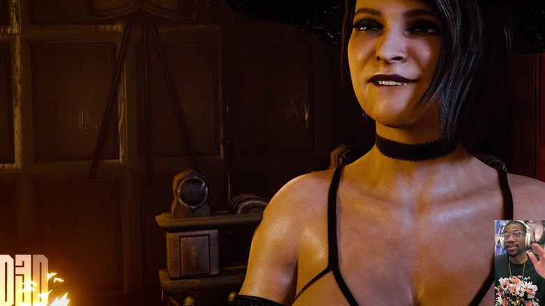 L6RD7BLU3 FUTA: Транссексуал Jason трахают ее член, вдовозистка спермой надувает милость