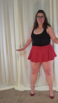 Tall Thick BBW Tries on World Cup Outfits