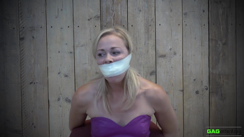 Gag Attack: Lucy - Microfoam Tape Gags