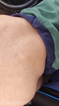 That Slut on the Highway Fucked Me with a Big Cock and Filled Me with Cum