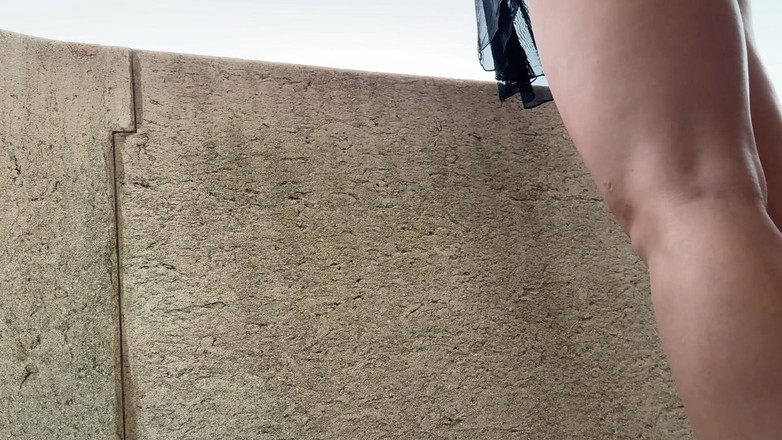 No panties TV: Sexy Hot Tight Shaved Pussy Petite Brunette Takes Her Panties...