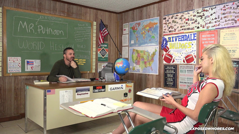 Exposed Whores Media: Nova cane blows her teacher to get a passing grade