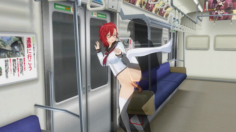 H3DC: 3D HENTAI นักศึกษาสาวโดนเย็ดติดผนังในตู้รถไฟฟ้าตอนกลางคืน