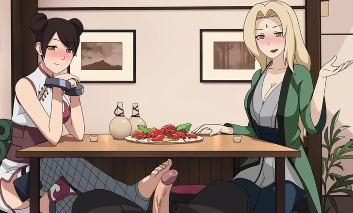 LoveSkySan69Real: Naruto - Kunoichi Trainer - Part 7 - Tenten and Tsunade Footjob by Loveskysanx
