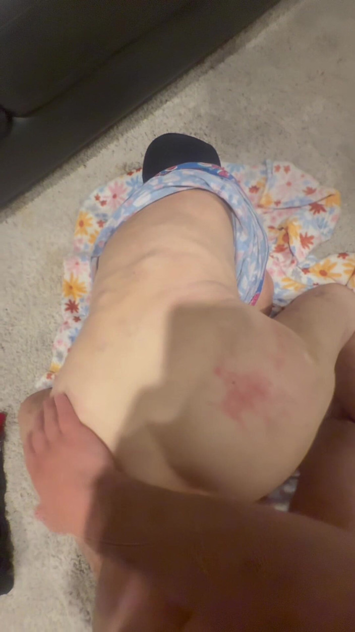 Master D: 71 Years Old Mrs Kitty the Sex Slave Practicing with...