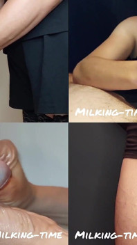 There's Dicks Everywhere! Split-screen Cumpilation 3 (milking-time)