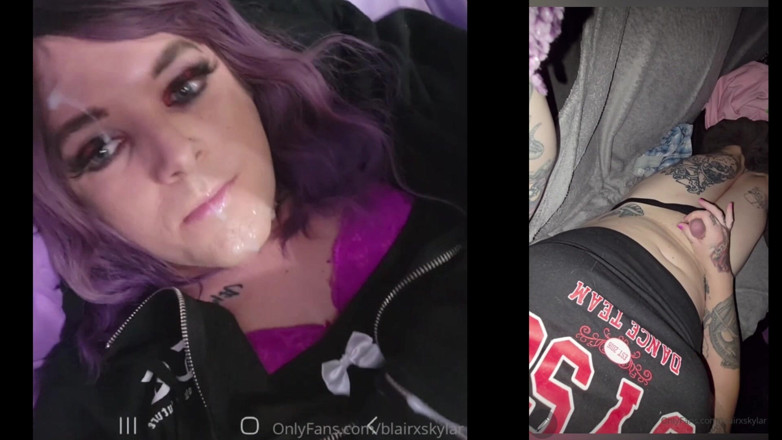 BlairxSkylar: Blair Cum Compilation