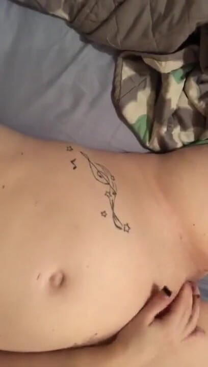 Wet Devil 23: Horny pregnant stepmom rubbing pussy for stepson