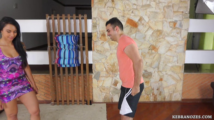 Kebranozes: Paula wird beim ballbusting-vorsprechen