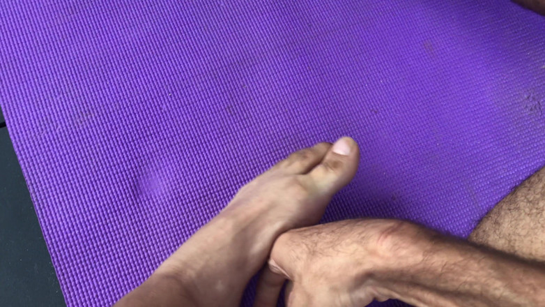 Arthur Eden aka Webcam God: POV foot fetish (4K)