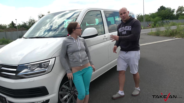 Take Van: Wendy gets Take-Van fuck on the way home