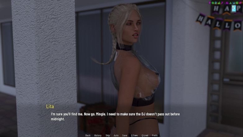 Porny Games: Giorni universitari di greebo - la ragazza timida si scatena, sesso...