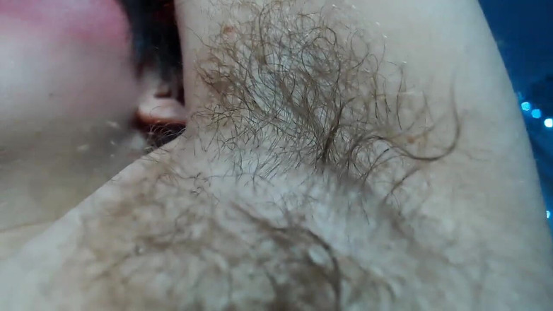 The Antichristrix: Extreme Hairy Armpit Closeup on Cam